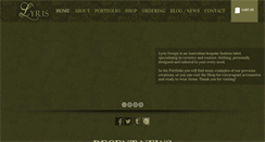 Desktop Screenshot of lyrisdesign.com
